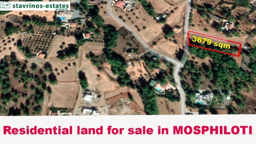 (用于出售) 建设用地 房产 || Larnaka/Mosfiloti - 3.679 平方米, 210.000€ 