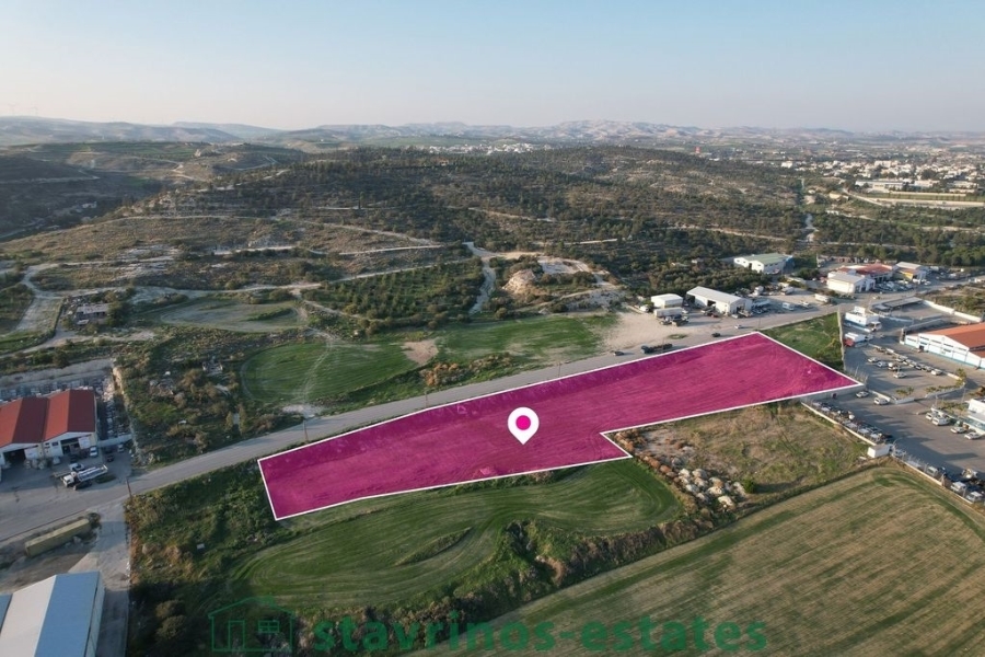 (For Sale) Land Industrial Plot || Larnaca/Aradippou - 9.185 Sq.m, 575.000€ 