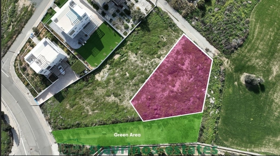 (用于出售) 建设用地 地块 || Larnaca/Agios Theodoros Skarinou - 970 平方米, 130.000€ 
