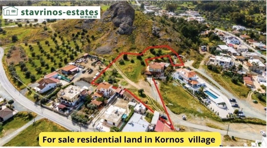 (For Sale) Land Residential || Larnaka/Kornos - 4.850 Sq.m, 170.000€ 