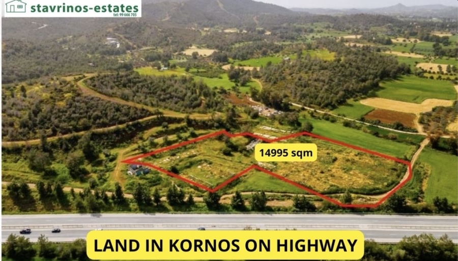 (For Sale) Land Agricultural Land  || Larnaca/Kornos - 14.995 Sq.m, 69.600€ 