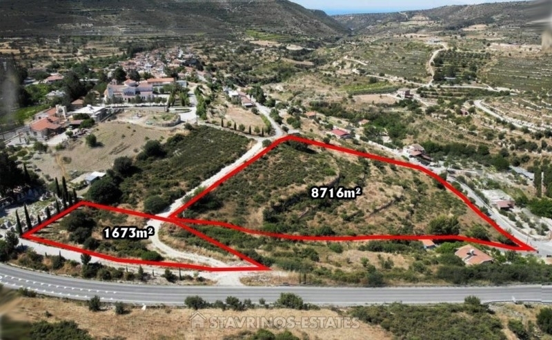 (For Sale) Land Residential || Limassol/Agios Amvrosios - 10.389 Sq.m, 225.000€ 